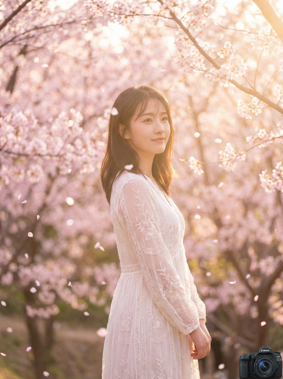 呦呦视频写真视频-樱花季唯美写真拍摄